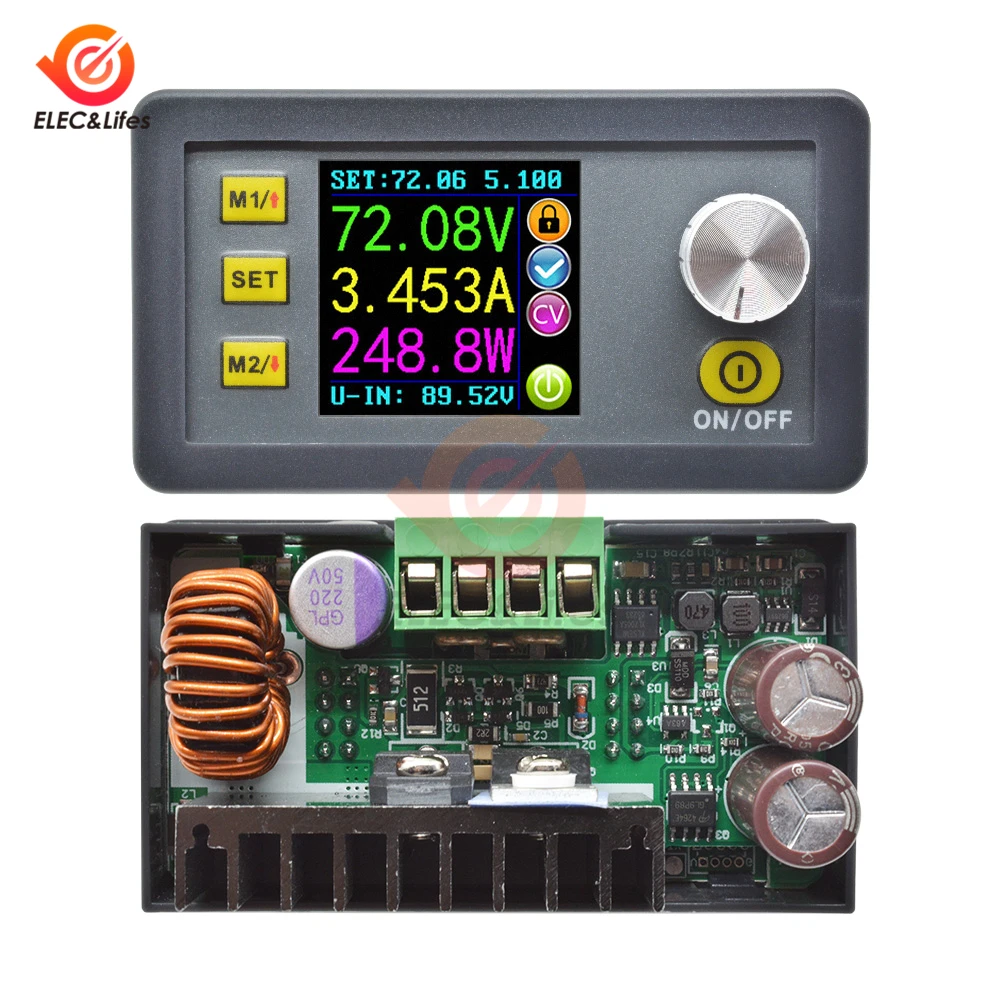 Цифровой вольтметр Амперметр DP30V5A DP50V5A ваттметр детектор постоянного напряжения
