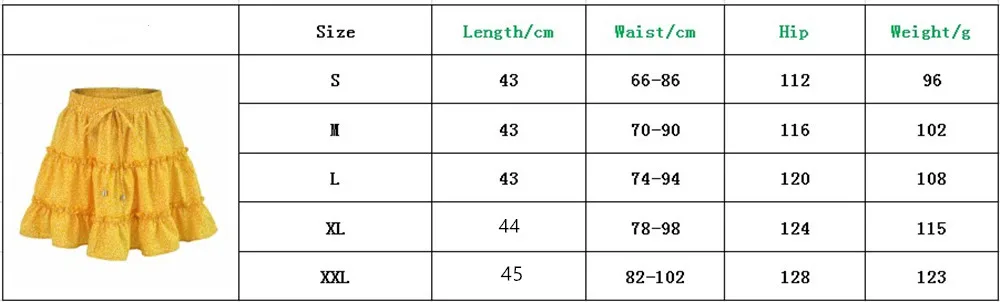 2020 Sexy Fashion Women New High Waist Frills Skirt for Women Broken Flower Half-length Skirt Printed Beach A Short Mini Skirts