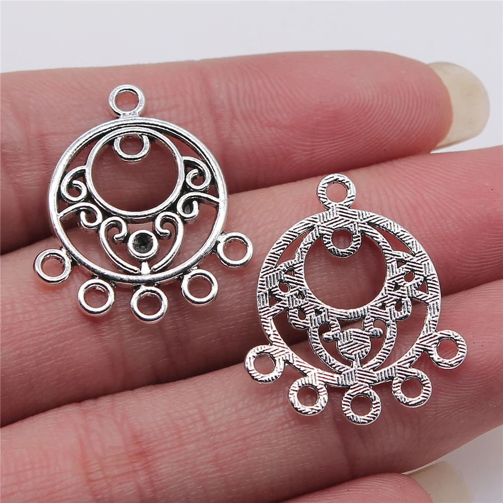 

Серьги-гвоздики пористые под античное серебро, 22x26 мм, 120 шт.