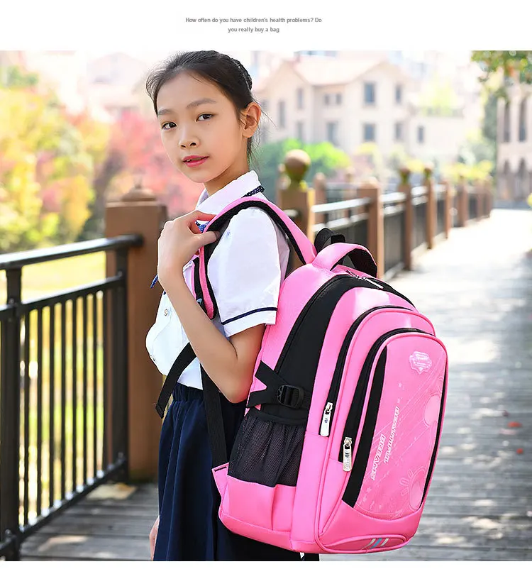 Водонепроницаемый ортопедический рюкзак, детские школьные сумки, детские сумки для книг, школьные сумки, рюкзак для начальной школы, для