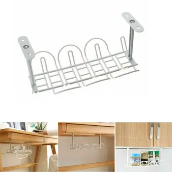 

2020 Brand New Under Desk Cable Management Tray Shelf Wire Cord Power Strip Adapter Organizer
