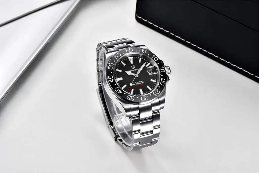 Reloj Hombre 2020 New PAGANI DESIGN Top Brand Men Automatic Mechanical Wristwatch 40mm Sapphire Glass Stainless Steel Men Watche 12 H9535aca8828641fbac765c6653b46215S