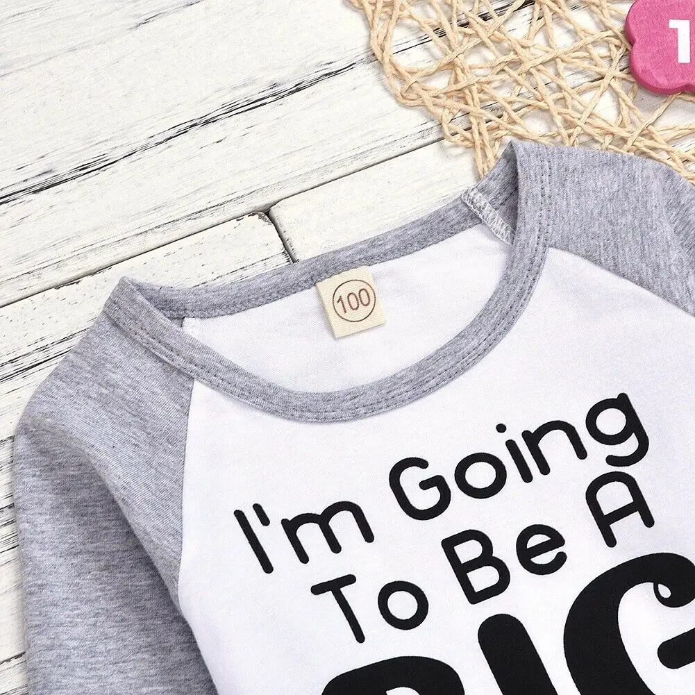 Весенне-осенняя одежда для малышей, Детская футболка для мальчиков и девочек, топы, Одинаковая одежда, одежда с длинными рукавами
