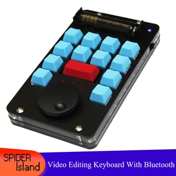 

Video Editing Keyboard Wireless Pr Fcpx Edius Software With Bluetooth Version Shortcut Keys Hot Keys Support Windows Apple OSX