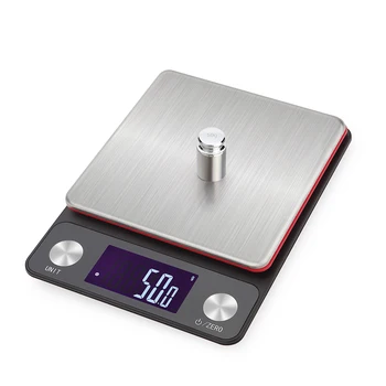 

New 3/5/10kg Digital Kitchen Scale Food Scale Multifunction Weight Scale High Accuracy Kitchen LED Electronic Scales for Baking