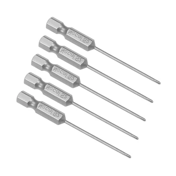 

uxcell Phillips Bits 1/4-Inch Hex Shank 65mm Length Cross 1.6PH00 Magnetic Screw Driver S2 Screwdriver Bit 5Pcs