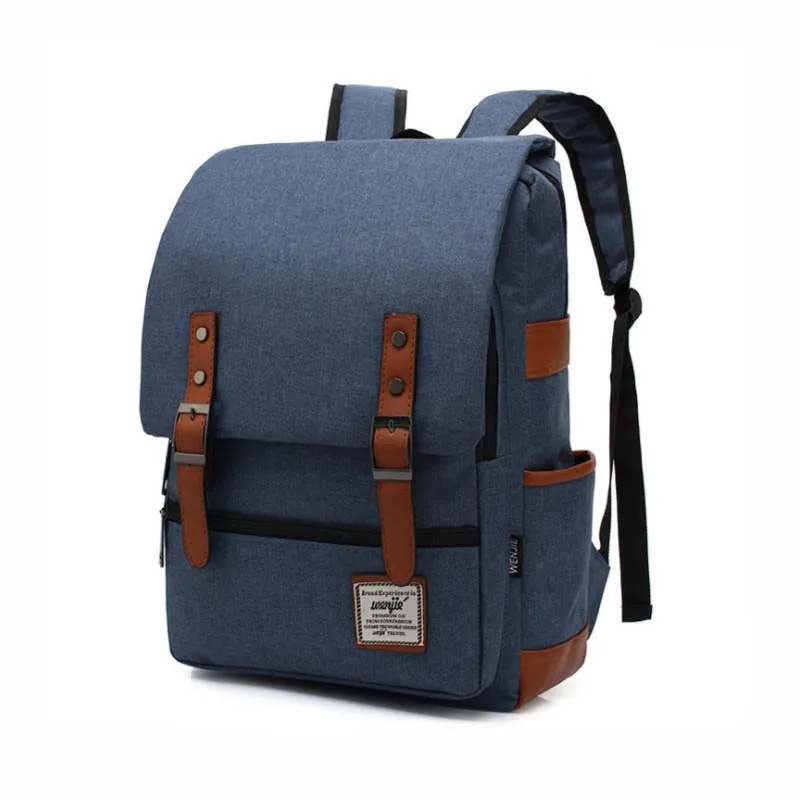 Chuwanglin модный 1" рюкзак для ноутбука, повседневные винтажные школьные сумки, водонепроницаемые простые Стильные мужские рюкзаки A091801