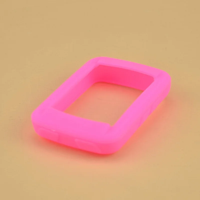pink 530 Секундомер для велосипеда защитный чехол мягкий силиконовый анти-осенний чехол для Bryton 310/330/530 M88 - Цвет: pink 530