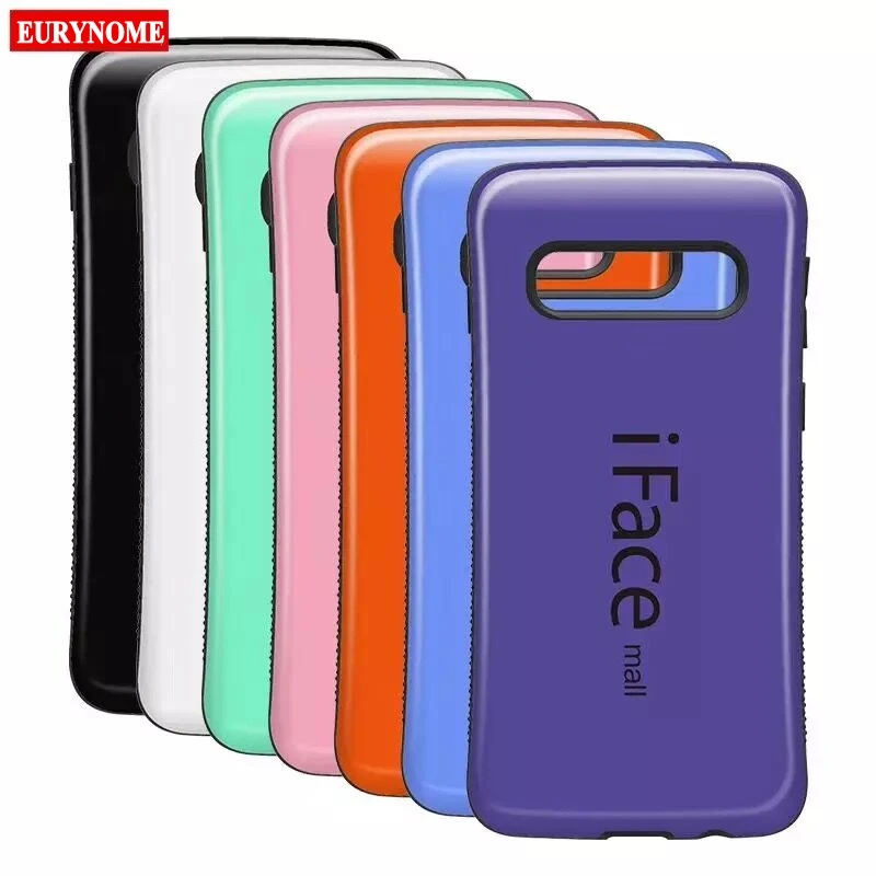 Противоударный чехол для Samsung Galaxy Note 10 Plus 9 8 Iface Mall S10 S9 S8 S10e 5G|for samsung galaxy|mosaic plasticsamsung