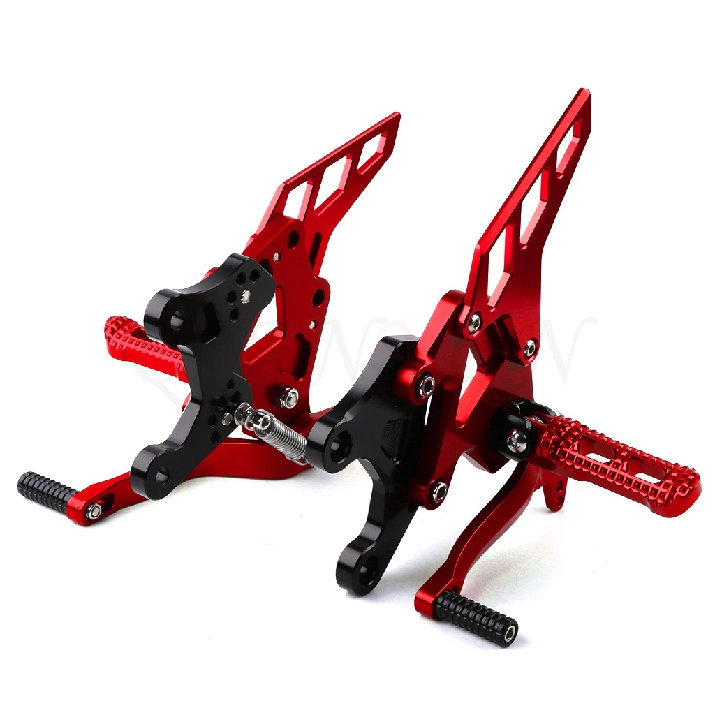 

Z900CNC Aluminum Footrest Adjustable Rearset Rear Footpeg for Kawasaki Z900 2017 2018 Motorcycle Rear Set Foot Pegs Pedal