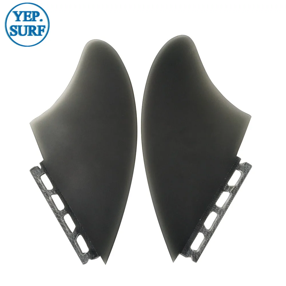 FCS/Future surf fins Surfing black color Surfboard FCS/Future Fins FCS/Future Keel fin twin fins set Sell In Surfing