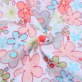 

Cotton Fabric Meter Flower Twill Patchwork Cloth Of Handmade DIY Quilting Sewing Textile Material 160*50cm