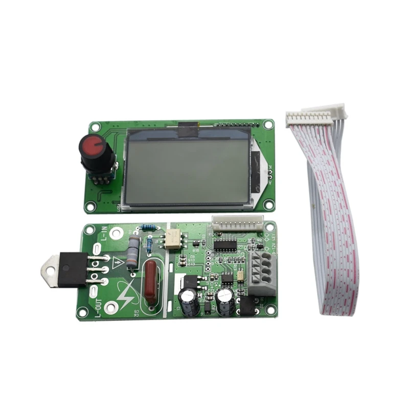 ABSF 40A цифровой Lcd двойной импульсный кодер точечной сварки машина плата управления временем