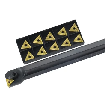 

1pc S16Q-MTFNR16 S20R-MTFNR16 S25S-MTFNR16 Internal Turning Tool Holder TNMG16 Carbide Inserts Lathe Bar CNC Cutting Tools Set