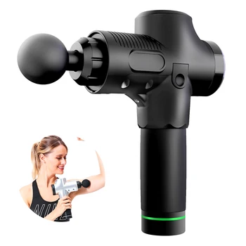 

LCD Display Massage Gun Deep Fascia Muscle Massager Muscle Pain Body Massage Machine Relaxation Slimming Shaping Pain Relief 62