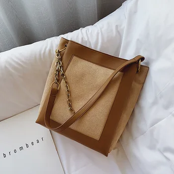 

New Designer Women Handbags PU Leather Bucket Shoulder Bags Female Fashion Larger Capacity Crossbody Messenger Bags Girls