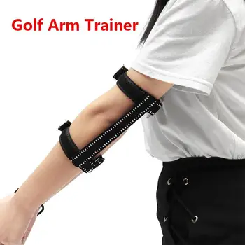 

Practical Nylon Black Swing Practice Stick Outdoor Corrective Alert Arm Guard Sport Trainging Aids Golf Correction Belt Durable