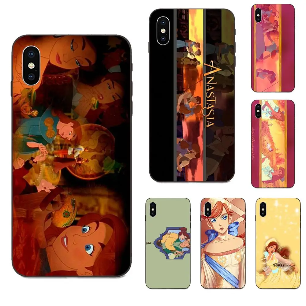 

For Apple iPhone X XS Max XR 4 4S 5 5S SE 6 6S 7 8 Plus TPU Cases Capa Anastasia