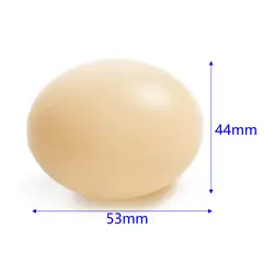 Пластмассовые искусственные яйца манекен аксессуары домашняя птица игрушки кухня готовка искусственные развивающие 10 шт. набор