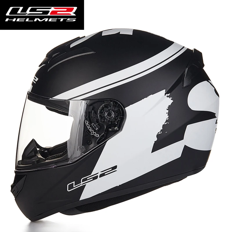 LS2 FF358 Полнолицевой мотоциклетный шлем для мужчин и женщин, гоночный способ LS2, Casco Moto шлемы, Capacete LS2 мотоциклетный шлем - Цвет: FF352
