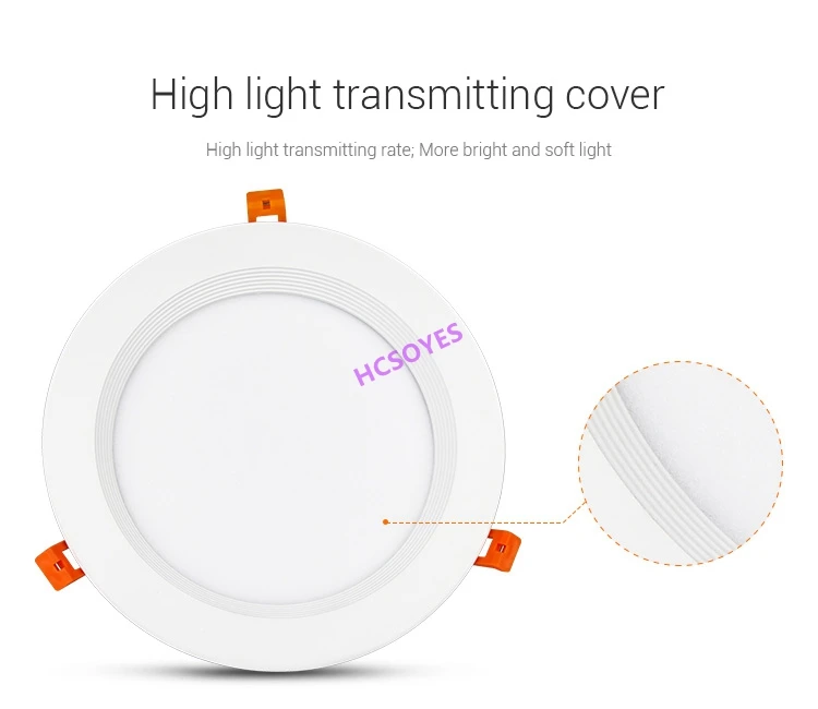 Milight FUT061 9 W RGB + CCT светодиодный светильник 2,4g РФ дистанционного управления Смартфон приложение управления AC100 ~ 240 V Цвет температура: 2700 K ~ 6500 K
