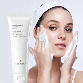 

Amino Acid Cleanser Oil Control Plant Essence Moisturizing Shrink Pores Remove Acne Whitening Face Care