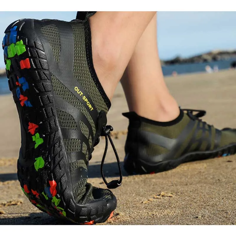 Outdoor Vijf Vinger Schoenen Waden Rivier Schoenen Herenschoenen Antislip  Strand Sandalen En Slippers Quick drogen Drijvende Duiken Schoenen|Strand-  en outdoorsandalen| - AliExpress