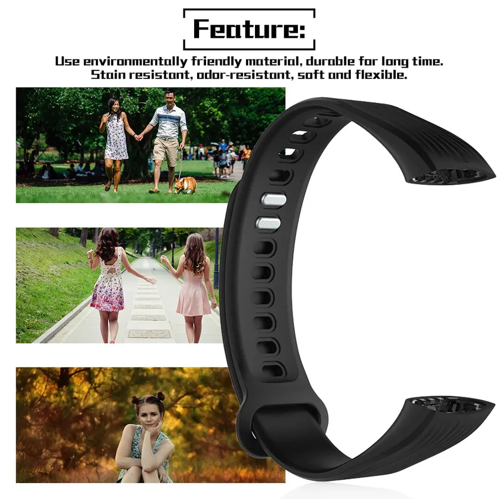 Smart Wrist Band Strap Honor 3 With Repair Tool Adjustable Smart Bracelet Replacement Accessory For Honor Band 3 For Huawei
