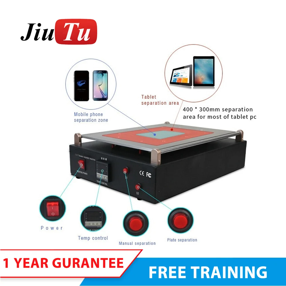 

Jiutu 19 inch LCD Separator For Tempered Glass Different Mobile Phone Screen Protectors Cutting Screen Repair Refurbished Tools