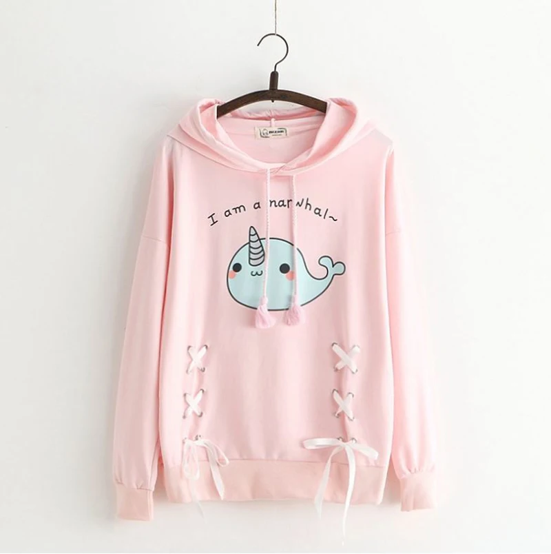 Kawaii Hoodie Casual Wear