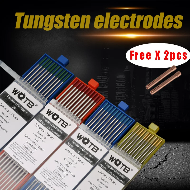 Tungsten-Electrodes Welding-Rods Tig WL20 WC20 WS2 WT20 for Wt20/Wc20/Wl15/..
