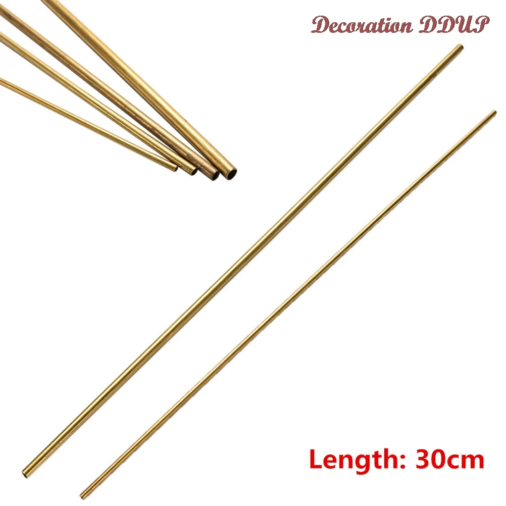 1PC Brass Tubes Pipe Tube Diameter 2mm/3mm/4mm/5mm Length 300mm Long 0.45mm Wall Cutting Tool Parts | Инструменты