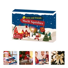 

1Pc Christmas Gift Box Advent Calendar Box Countdown Calendar Gift Holder