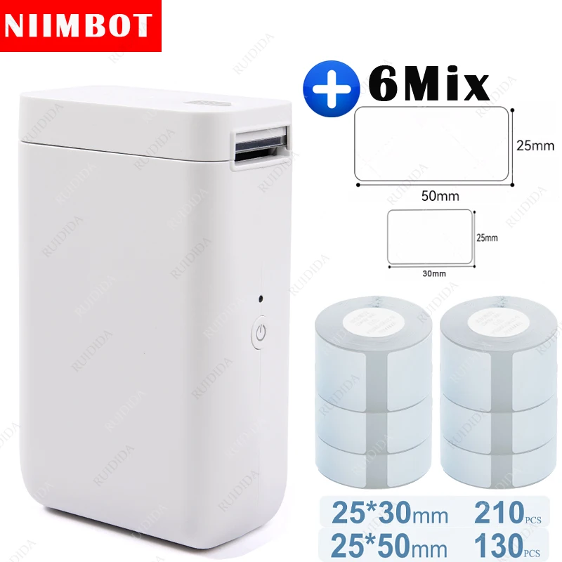 mini portable photo printer Niimbot D101 label maker Mini Thermal Label Sticker Printer Inkless Portable Pocket Label Maker for Mobile Phone Machine best instant printer for iphone Printers