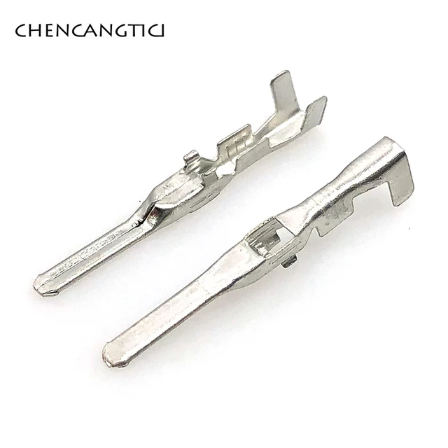 50 Pcs ABS Sensor Fog Lamp Automotive Connector Splice Terminal Crimp Pins For Mitsubishi Souast PB625-02027 PB621-02020 Follow me