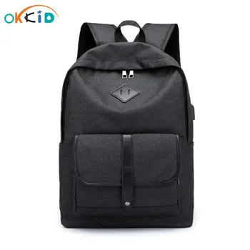 

student black waterproof school backpack dropshipping male laptop bag backpack men travel bags school backpacks for boys bagpack