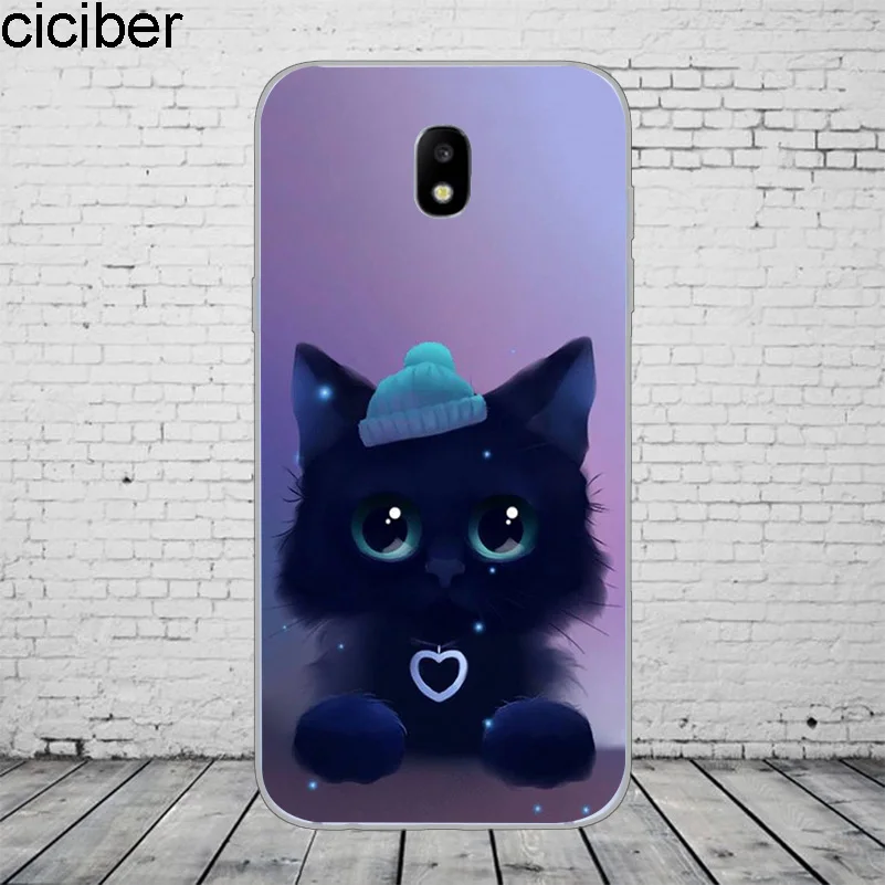 Чехол ciciber с милым животным котом для Samsung Galaxy J 8 7 6 5 4 3 2 1 Europe Pro Core Prime mini 2016 2017 2018