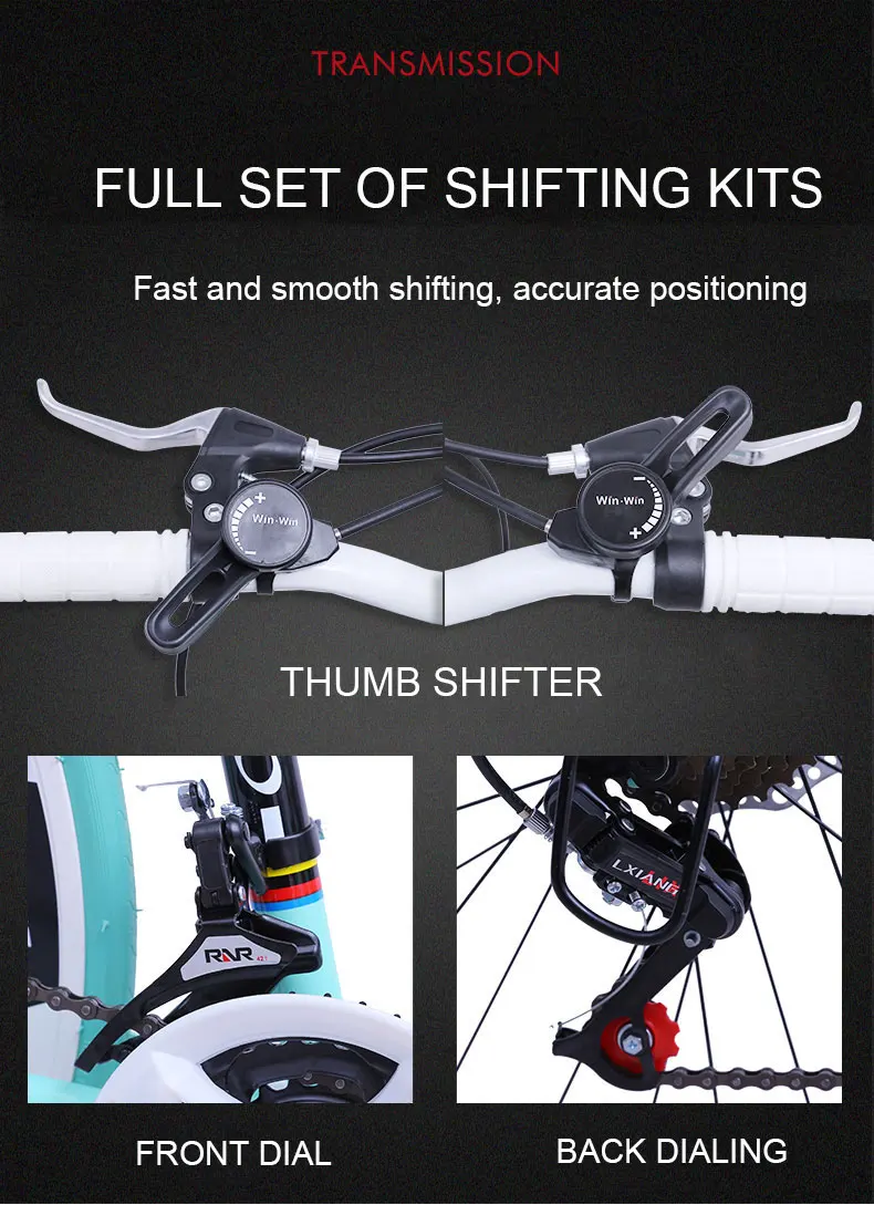 Clearance Fixed Gear Bicycle Men and Women Bicycle 27 Speed 40 Knife Adult Road Racing Double Disc Brakes Inflatable Solid Tire 5 Clearance Fixed Gear Bicycle Men and Women Bicycle 27 Speed 40 Knife Adult Road Racing Double Disc Brakes Inflatable Solid Tire 5