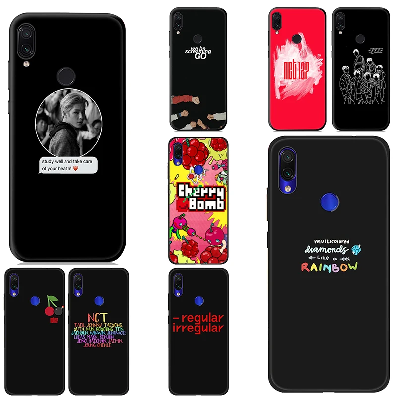 Мягкий чехол IYICAO NCT 127 K Pop для Xiaomi Redmi K20 8A 7A 7 S2 6 Pro 5 Plus Go 5A 4X 4A силиконовый |