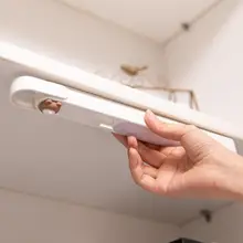 USB Перезаряжаемый Магнитный затемняющий светодиодный светильник для шкафа