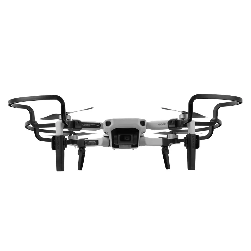 Buy XXH 2 in 1 Mavic Mini Propellers Guard with Foldable Landing Gear Quick Release Props Bumper Protective For DJI Mavic Mini Drone 