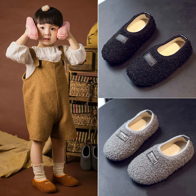 

DOGEEK Baby Shoes Girls Children's Home Slippers Spring Boys Girls Kids Loafers Baby Soft Slippers Casual Shoes Kids Zapatillas