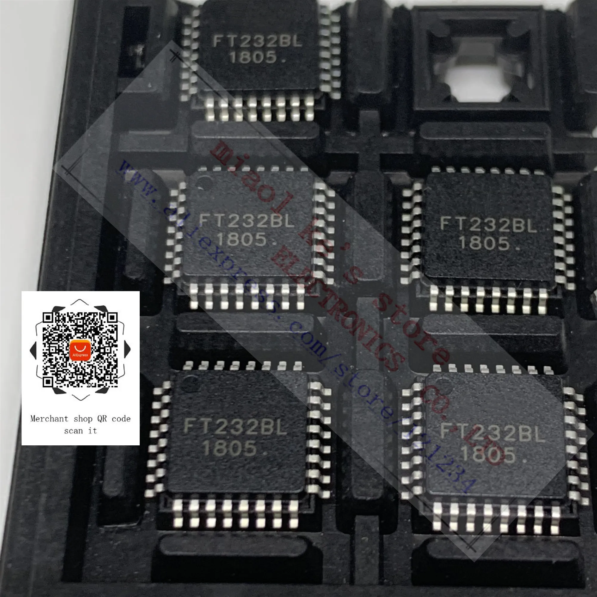 [1 шт./1 партия] 100% Новый оригинал FT232BL-REEL FT232BL FT232B FT232-IC USB FS SERIAL UART 32-LQFP | Электронные