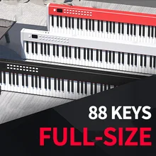 Professional Electric Digital Piano Music Instruments Synthesizer USB Midi Musical Keyboard 88 Keys Controller Children's Adults