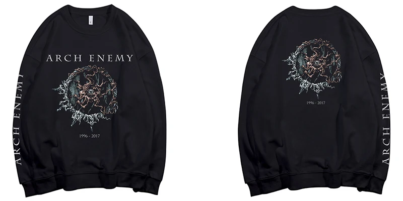 4 дизайна, толстовка Arch Enemy Pollover, рок толстовка с капюшоном, тяжелый металл, sudadera, рокер, уличная одежда из флиса, верхняя одежда