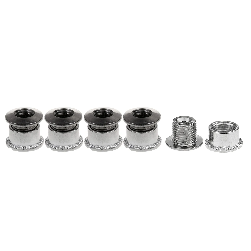 10 Pairs Mountain Bike Crankset Bolts Crank Bolts Crank Arm Bolt Stainless Steel Silver A C