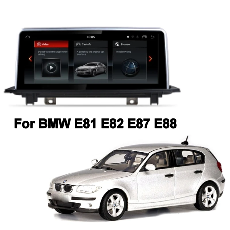Liandlee Car Multimedia GPS Audio Radio Stereo For BMW 1 Series E81 E82 E87 E88 2004~2011 Original CCC Style Navigation NAVI