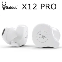 Оригинальные наушники Sabbat X12 Pro TWS bluetooth 5,0 HiFi HD Стерео шумоподавление водонепроницаемая Спортивная однотонная гарнитура с микрофоном