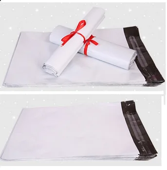 

4/9 Size:38*52cm/60x80cm Large Plastic Bags Poly Mailers Shipping Envelopes Bags Poly Mailer Bags White Shipping Envelope 100pcs