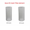 2pcs 40mesh
